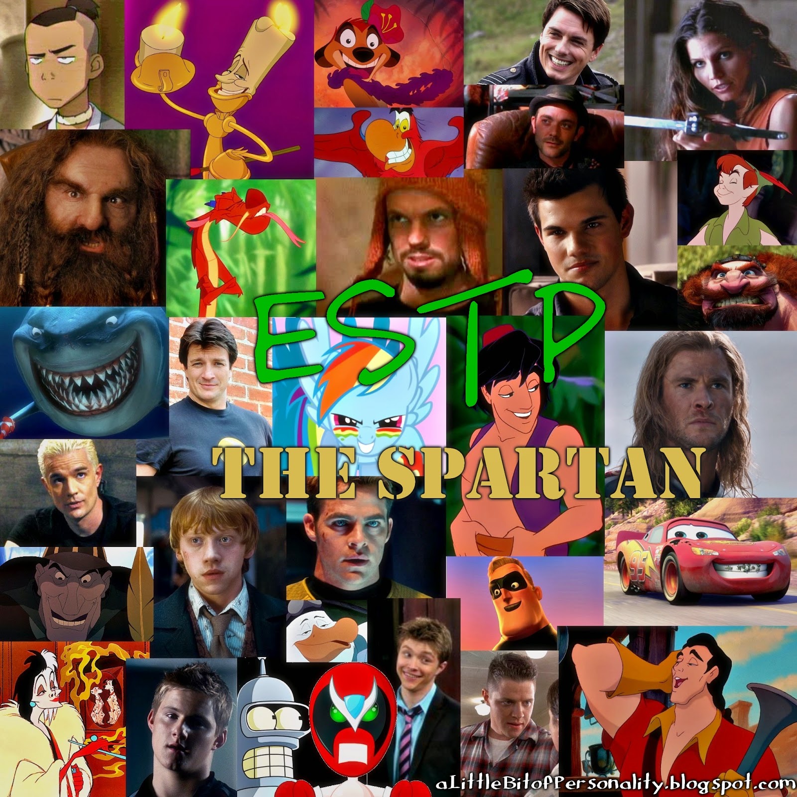 50+ ESTP Fictional Characters